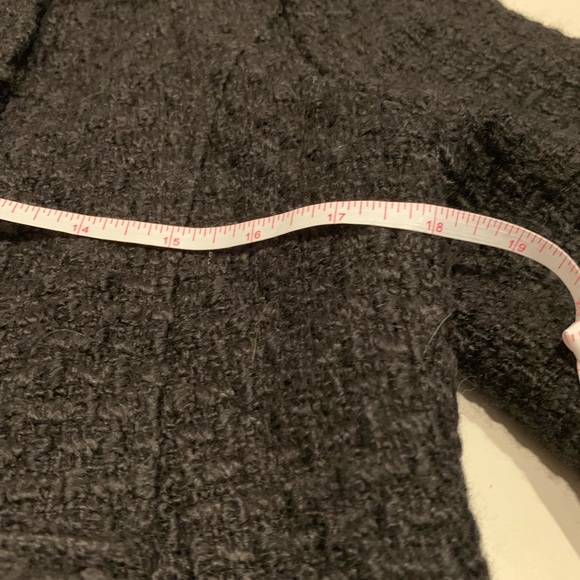 BIZZ coat black sz Large Retro Chic - Picture 6 of 8